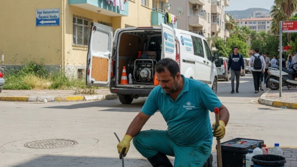 Bornova tıkanıklık açma İzmir — 7/24 profesyonel hizmet