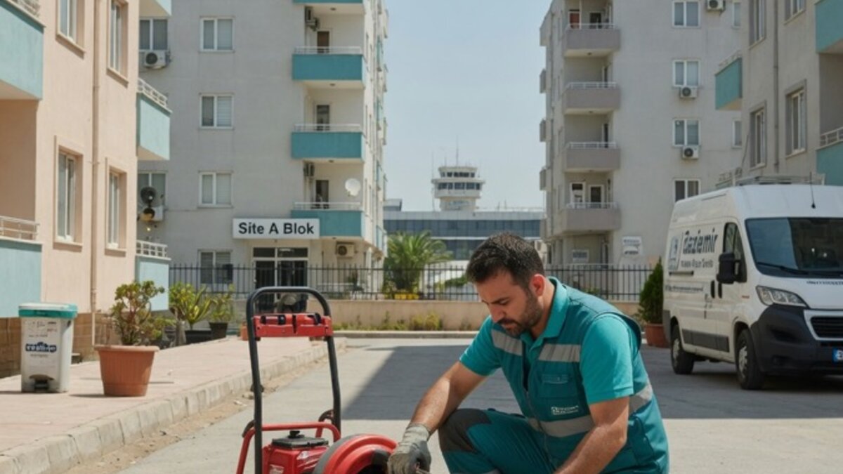 Gaziemir tıkanıklık açma İzmir — 7/24 profesyonel hizmet