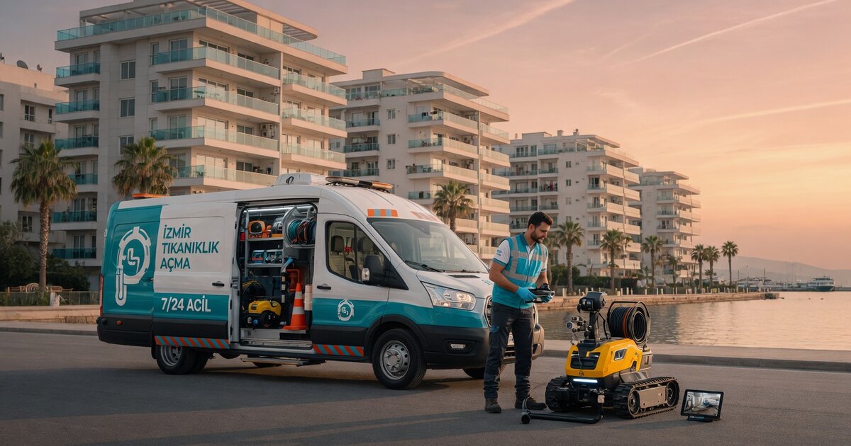 İzmir tıkanıklık açma hizmeti — 7/24 profesyonel tesisatçı ekibi